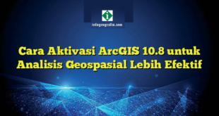 Cara Aktivasi ArcGIS 10.8 untuk Analisis Geospasial Lebih Efektif