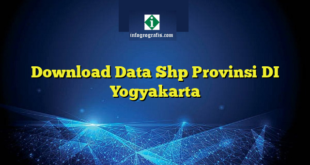 Download Data Shp Provinsi DI Yogyakarta