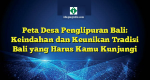 Peta Desa Penglipuran Bali: Keindahan dan Keunikan Tradisi Bali yang Harus Kamu Kunjungi